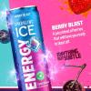 imageSparkling Ice Energy Variety 12Pk Energy Drinks with Vitamins  Antioxidants Zero Sugar Berry Blast Maximum Mango Power Punch flavors 12 fl oz cansBerry Blast