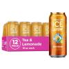 imageSparkling Ice Caffeine Variety Pack Flavored Sparkling Water Zero Sugar with Vitamins and Antioxidants 16 fl oz 12 count Citrus Twist Black Raspberry Blue Raspberry Strawberry CitrusTea  Lemonade