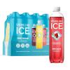 imageSparkling Ice Pink Variety Pack Flavored Sparkling Water Zero Sugar and Vitamins and Antioxidants 17 fl oz 12 count Black Cherry Peach Nectarine Coconut Pineapple Fruit PunchBlue Variety Pack