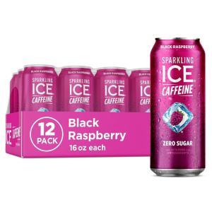 imageSparkling Ice Caffeine Variety Pack Flavored Sparkling Water Zero Sugar with Vitamins and Antioxidants 16 fl oz 12 count Citrus Twist Black Raspberry Blue Raspberry Strawberry CitrusBlack Raspberry