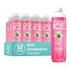 imageSparkling Ice Classic Lemonade Sparkling Water Zero Sugar Flavored Water with Vitamins and Antioxidants Low Calorie Beverage 17 oz Bottles Pack of 12Kiwi Strawberry