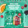 imageSparkling Ice Cranberry Frost Sparkling Water Zero Sugar Flavored Water with Vitamins and Antioxidants Low Calorie Beverage 17 Fl Oz Pack of 12Winter Variety Pack
